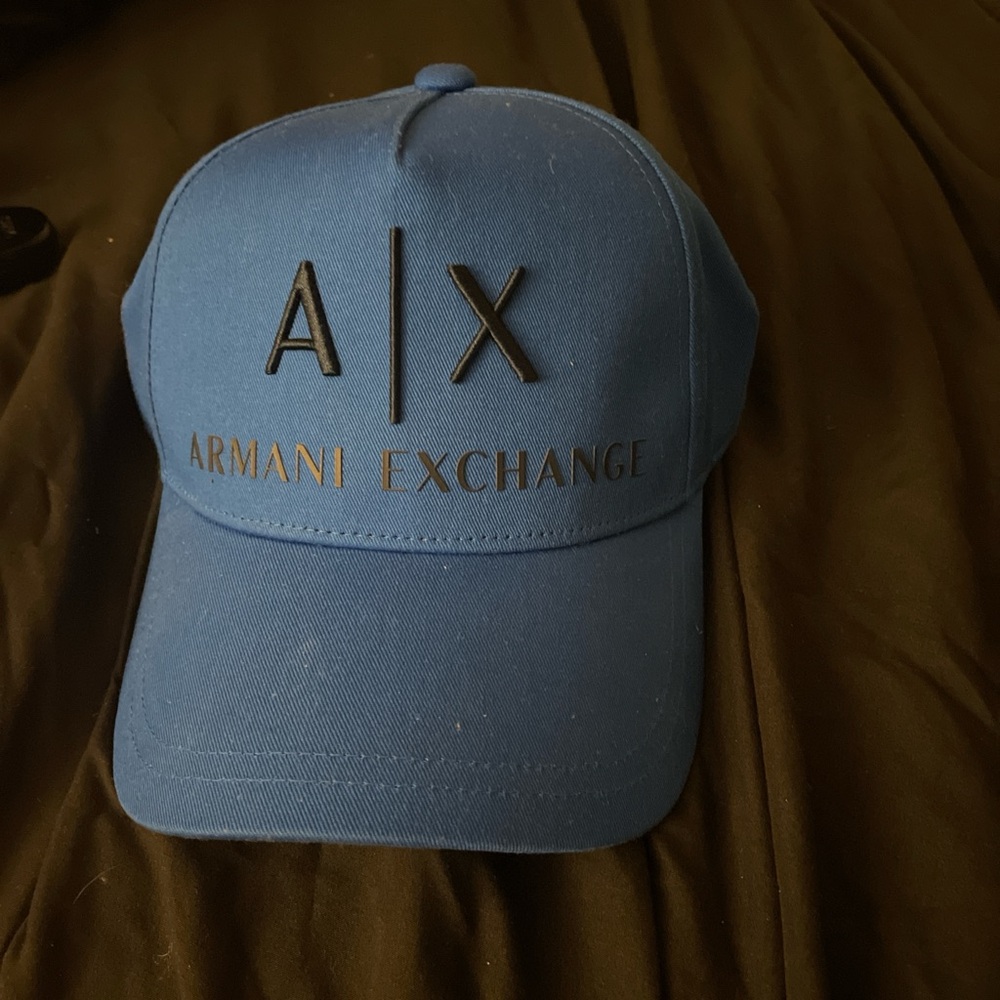 Armani Exchange Blue Cap